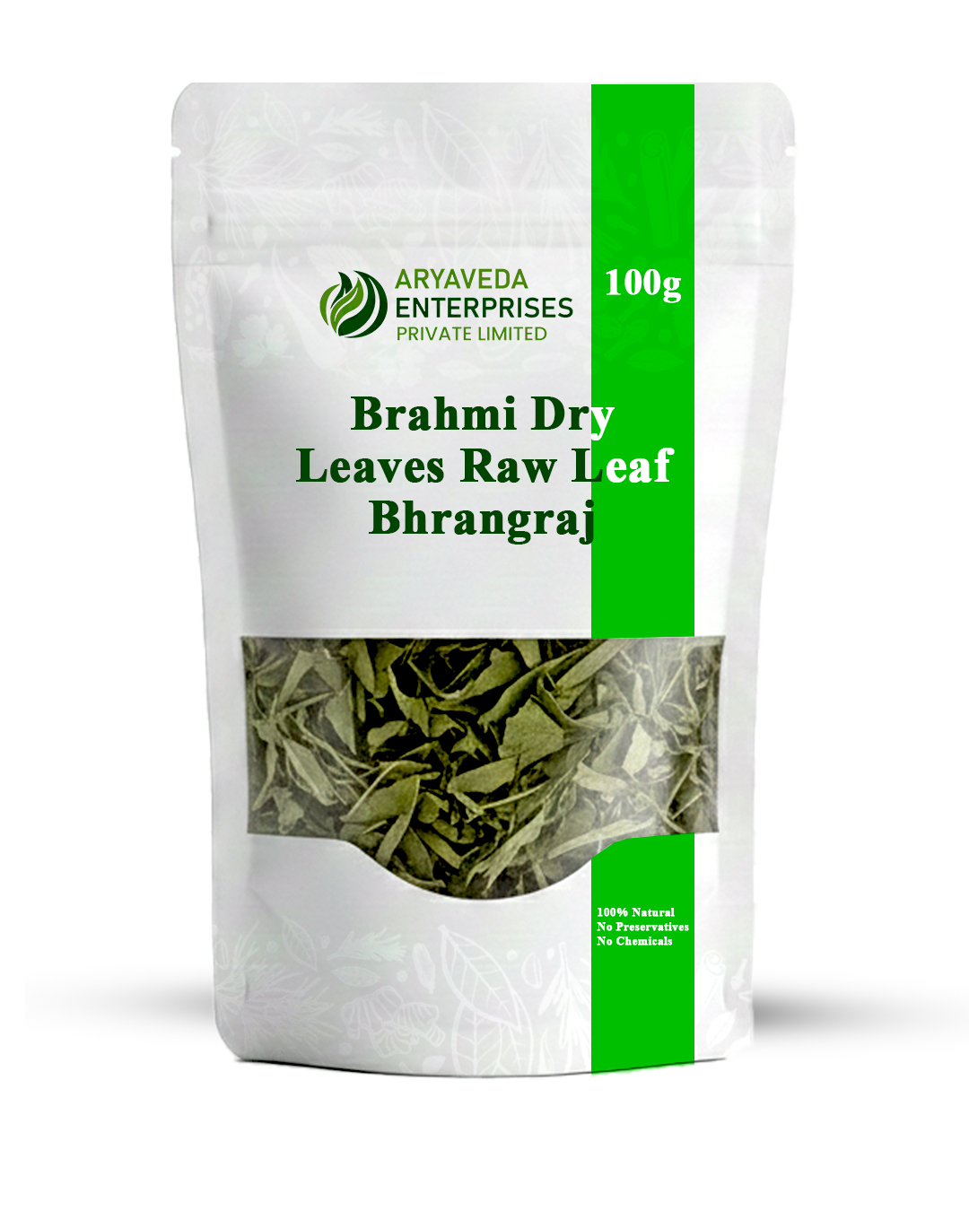Brahmi Dry Leaves (Bhringraj Raw Leaf) are natural herbal leaves traditionally valued in Ayurveda. Carefully dried and packed to preserve natural quality, this product is free from preservatives and chemicals. Sourced and processed with care to retain freshness and purity. Suitable for herbal preparations and traditional use. Store in a cool and dry place away from moisture.