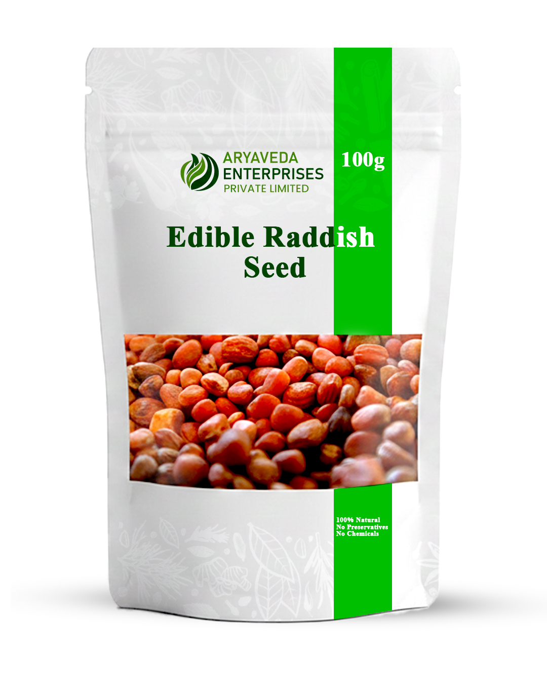 Edible Radish Seeds 100g Pack of 2