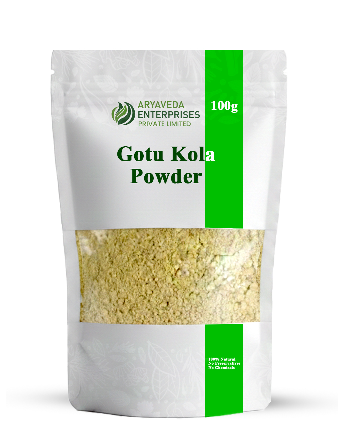 Gotu Kola Powder is a natural herbal powder made from carefully processed plant material to retain its natural qualities. Free from preservatives and artificial chemicals, this powder is hygienically packed to maintain freshness. Traditionally valued in herbal practices, it is suitable for various natural preparations. Store in a cool and dry place away from moisture.
