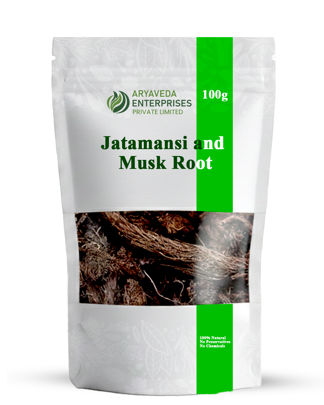 Jatamansi and Musk Root are traditional dried herbal roots widely used in Ayurveda. These roots are carefully cleaned and packed to maintain their natural quality. Free from preservatives, artificial colors, and chemicals, they are suitable for traditional herbal preparations, spiritual use, and natural formulations. Store in a cool and dry place away from moisture.